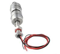 Interruptor de acero inoxidable de dos flotadores para detección de nivel de líquido en tanques agrícolas, sistemas de agua municipales y buques industriales (100 mm)