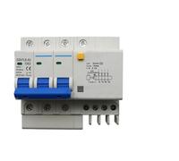 Interruptor de aire doméstico DZ47LE-63, disyuntor miniatura 3P+N con protección contra fugas, puerta principal trifásica, 1 unidad(16A)