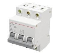 Interruptor de aire DZ47-63 Disyuntor 2P32A3P63A RDB5-63 1 Uds(3p6Aempty)