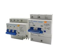 Interruptor de aire for hogar DZ47LE-63/125, protector contra fugas, 1P+N, 2P, 3P+N, 4P, disyuntor de protección contra sobrecarga trifásico de 400 V CA(3P,6A)