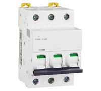 Interruptor de aire MCB C65N 1/2/3/4P, disyuntor miniatura, curva C/D, doméstico, 2/3/10/16/20/32/40/50/60/63 A, AirSwitch AC(32A,2P)