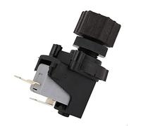 Interruptor de Aire para Triturador de Basura (250V 16A), Microinterruptor Incorporado con Protección contra Sobrecarga Compatible con Modelos Internos/Externos