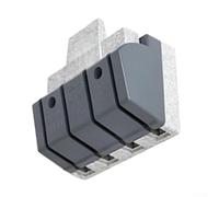 Interruptor de aislamiento de 4 polos de un solo tiro para una desconexión manual segura de energía en circuitos residenciales de 220 V y comerciales de 380 V (4P200A)