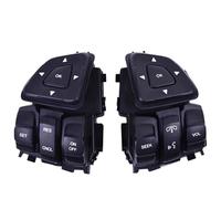 Interruptor de Ajuste del Volante, para Explorer 2011 2012 2013 2014 2015 Botón de Radio de Control de Crucero del Volante BT4T-9E740-AFW BT4T-9E740-CFW (un par) (un par)