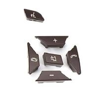 Interruptor de Ajuste del Volante, para Mercedes-Benz Clase E W212 2011 2012 2013 2014 Botones del Interruptor del Volante del Coche 2185400162 2185400262 (Negro Derecho) (Marrón Derecho)