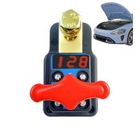 Interruptor de alimentación de batería de coche, interruptores de control de potencia con pantalla digital 12 V-24 V | Control aislante batería coche | para aparcamiento a largo plazo, viaje por