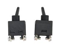 Interruptor de amoladora angular para Makita 9523 651403-7 651433-8 9524NB 9527NB 9528NB, pieza de repuesto de herramienta eléctrica eléctrica, paquete de 2, negro, compatible con AC220-240V