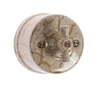 Interruptor de antiguos porcelana interruptores de luz vintage rotativo 10A 240V