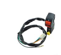 Interruptor de apagado CNC para manillar de 22 mm Dirt Bike para ATV Motocicleta Scooter para quad Motor Botón de parada Rojo