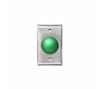 Interruptor de apertura de puerta S50 NO/NC/COM, interruptor de puerta de empuje para salida de acero inoxidable CC 12-30 V, botón de empuje para salida para edificios comerciales y residenciales