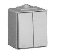 Interruptor de araña gris. 16A 250V Estanco Serie 48 - EFAPEL