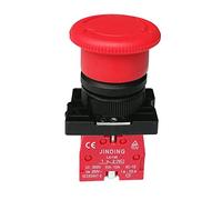 Interruptor de arranque con pulsador, Microinterruptor rotatorio eléctrico de parada de emergencia LA136 for grúa eléctrica JDNN 500 V 10 A