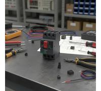 Interruptor de arranque de motor para protección con sobrecarga térmica y prevención de cortocircuitos utilizando la serie GV2 para clasificaciones de corriente que van desde 1A a 32A (GV2ME14C6-10A)