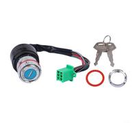 Interruptor de arranque del motor de 6 cables de 25 mm para 50 cc a 250 cc | Construcción de metal, 25 mm de diámetro, 240 mm de longitud, resistente, guía de fácil instalación