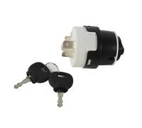 Interruptor de arranque Interruptor de encendido 9/10 pines con 2 llaves 701/80184 50988 858/04674 701/45500 apto para interruptor precalentamiento tractor(9 Pin)