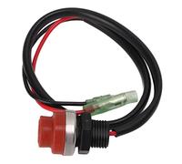 Interruptor de Arranque para Motor Fuera de Borda, Push Button Keyless, Plástico Resistente, Compatible Universal - Diseño Impermeable, Fácil Instalación para Embarcaciones Marin