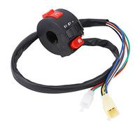 Interruptor de Arranque y Parada del Motor, Universal 22mm Moto ATV Manillar Interruptor de Encendido y Apagado del Arranque del Motor