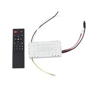 Interruptor de atenuación continuo para ventilador de techo, receptor de controlador inalámbrico infrarrojo, 6 kit remoto ajustable, función de reinicio del módulo de atenuación LED para sala de estar