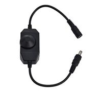 Interruptor de Atenuación de Luces LED - Paya de Atenuación sin Escalón para Luz de Cuerda LED de 12 V -24 V Luz de la Barra - Brillo Ajustable para el Hogar y los Acuarios