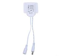 Interruptor de atenuación de sensor táctil de 12 V 5 A 60 W para sistemas de iluminación de espejo LED compatibles con vidrio acrílico o espejo de grosor de hasta 15 mm (CC macho y hembra)