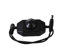 Interruptor de atenuación LED FCOB, controlador de ajuste de brillo COB 5050 5730 5630, controlador DC12V 24V(Black Knob)