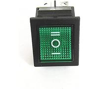 Interruptor de balancín KCD2 1 PCS potencia 3 Posiciones 6 Equipo eléctrico con interruptor luz 16A 250VAC / 20A 125VA(Green On-off-on)