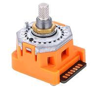 Interruptor de Banda de 24 Posiciones NDN-01J Código Digital Binario Rotativo Selector de Banda de Onda 30 ° 0~11 Commutateur à Bande Codée Numérique à 12 Chiffres