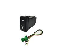 Interruptor de barra de luces DRL, radar musical, interruptor antiniebla delantero, compatible con Toyota Tacoma, Land Cruiser, Reiz, Hilux, Prado 120(Radar)