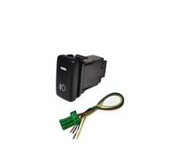 Interruptor de barra de luces DRL, radar musical, interruptor antiniebla delantero, compatible con Toyota Tacoma, Land Cruiser, Reiz, Hilux, Prado 120(Front Fog light)
