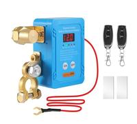 Interruptor de batería con mando a distancia, 12 V 240 A, interruptor antirrobo para coche, camión, camper, barco, 2 mandos a distancia