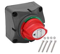 Interruptor de Batería de Alta Corriente 12-48V, Desconectador Maestro 200A para Barcos y Yates - Aislamiento Seguro, Fácil Instalación y Ahorro de Energía para Vehículos y Náu