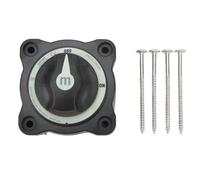 Interruptor de Batería de la Serie 300A M ON/OFF con Perilla Interruptor de Circuito único de Alimentación de la Serie M Interruptor de Corte de Batería Marina para Automóvil