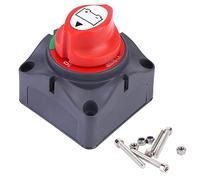 Interruptor de Batería Desconexión de Aislador de Batería Interruptor Maestro de Desconexión de Encendido/Apagad Interruptor de Desconexión de Batería para Coche, Barco, Vehículo Recreativo, Camión