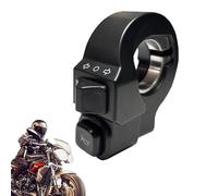 Interruptor De Bicicleta - 1 Control De Señal Luminoso De Manillar, Selector De Bocina De Motocicleta, Botón Indicador De Moto Scooter | Universal Para Los Viajes Diarios De Los Ciclistas