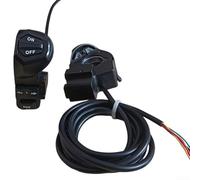 Interruptor de bicicleta eléctrica de alto rendimiento con funciones de engranaje y faro, 22 mm de diámetro para una fácil integración (señal de giro)