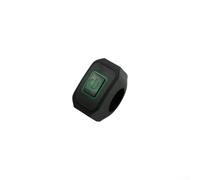 Interruptor de bloqueo automático para motocicleta y faros eléctricos y control de luz de paso sin kits de cableado adicionales (verde)