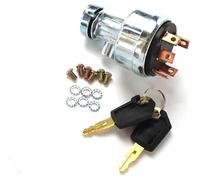 Interruptor de bloqueo de encendido del coche Interruptores de botón de coche, 1 unidad, 6 enchufes, interruptor de encendido con 2 llaves 7Y-3918, para Cat E320B 320B