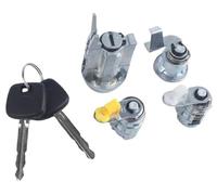 Interruptor de bloqueo de encendido del coche Interruptores de botón para coche, interruptor encendido, cilindro bloqueo con 2 llaves 69058-60041 D2191608 69005-35130 69005-35030, para