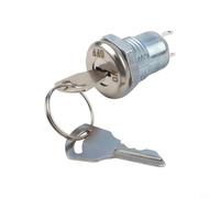 Interruptor de bloqueo de energía de aleación de zinc para estaciones base de dos pines, contactos chapados en plata, mecanismo de bloqueo de seguridad mejorado compatible con elevador y (SK24-01B)