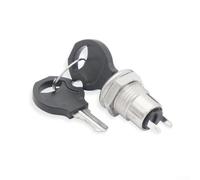 Interruptor de bloqueo de energía de dos pines de aleación de zinc para equipos electrónicos de estación base con pines chapados en plata para una mejor conductividad y funcionamiento de seguridad