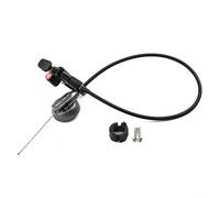 Interruptor de bloqueo de horquilla de bicicleta + núcleo de alambre + tubo de alambre + palanca de control de cable, palanca de bloqueo remoto de horquilla para SR para SUNTOUR EPICON XCR XCM