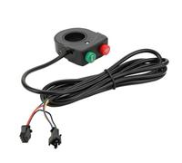 Interruptor De Bocina De Scooter, 2 En 1 Interruptor De Manillar De 22,5 Mm Interruptor De Bocina De Luz De Faro De Bicicleta Botón De Bicicleta De Plástico Para Motocicleta Scooter Ebike