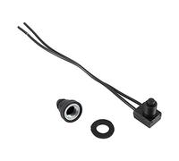 Interruptor de Botón, 12V Impermeable con Cables de 4, Switch Automotriz, para Motocicleta Coche Vehículo Uso Diario Reparación