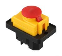 Interruptor de botón 3Phase de 7 pines para DZ05, diseño impermeable para un funcionamiento fiable en varias máquinas herramientas