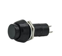 Interruptor de botón autobloqueante/momentáneo, 12 mm, 3a, 150V, PBS-11A, PBS-11B, 2 pines, 6 piezas/lote