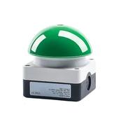 Interruptor de botón con cabeza seta grande, 1/5/10 Uds., IP67, a prueba agua, 1NO + 1NC, parada emergencia, mango reinicio automático, empuje pie(Green Self-Reset,10 Pcs,1NO)