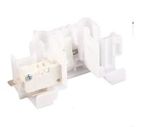 Interruptor de botón de bloqueo de puerta de secadora de repuesto para modelos TH100NH06WY TH100VH88WY con construcción de plástico y metal para un rendimiento fiable