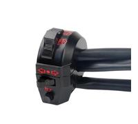 Interruptor de Botón de Control de Manillar Barra De Mango De Motocicleta, Interruptores Izquierdo Y Derecho, Bocina, Faro De Señal De Giro, Arranque Eléctrico De 22mm Para XL XR 250 400 600(3)