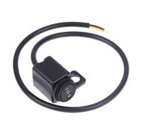 Interruptor de Botón de Control de Manillar Interruptor De Tres Posiciones, Interruptores De Montaje De Espejo De Foco Antiniebla De 12V(2)