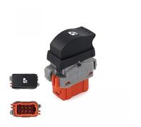 Interruptor de botón de control de ventana para Renault Master II 1998-2014, pieza de repuesto de regulador eléctrico de plástico ABS OEM 8200199518, elevación estándar de 12 V